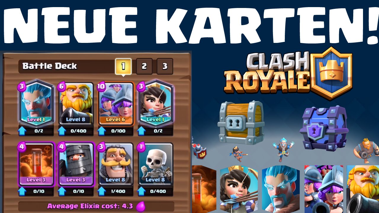 Guides Und Tricks Clash Royal Deutsche Version Spielen Top 5 Legendare Karten