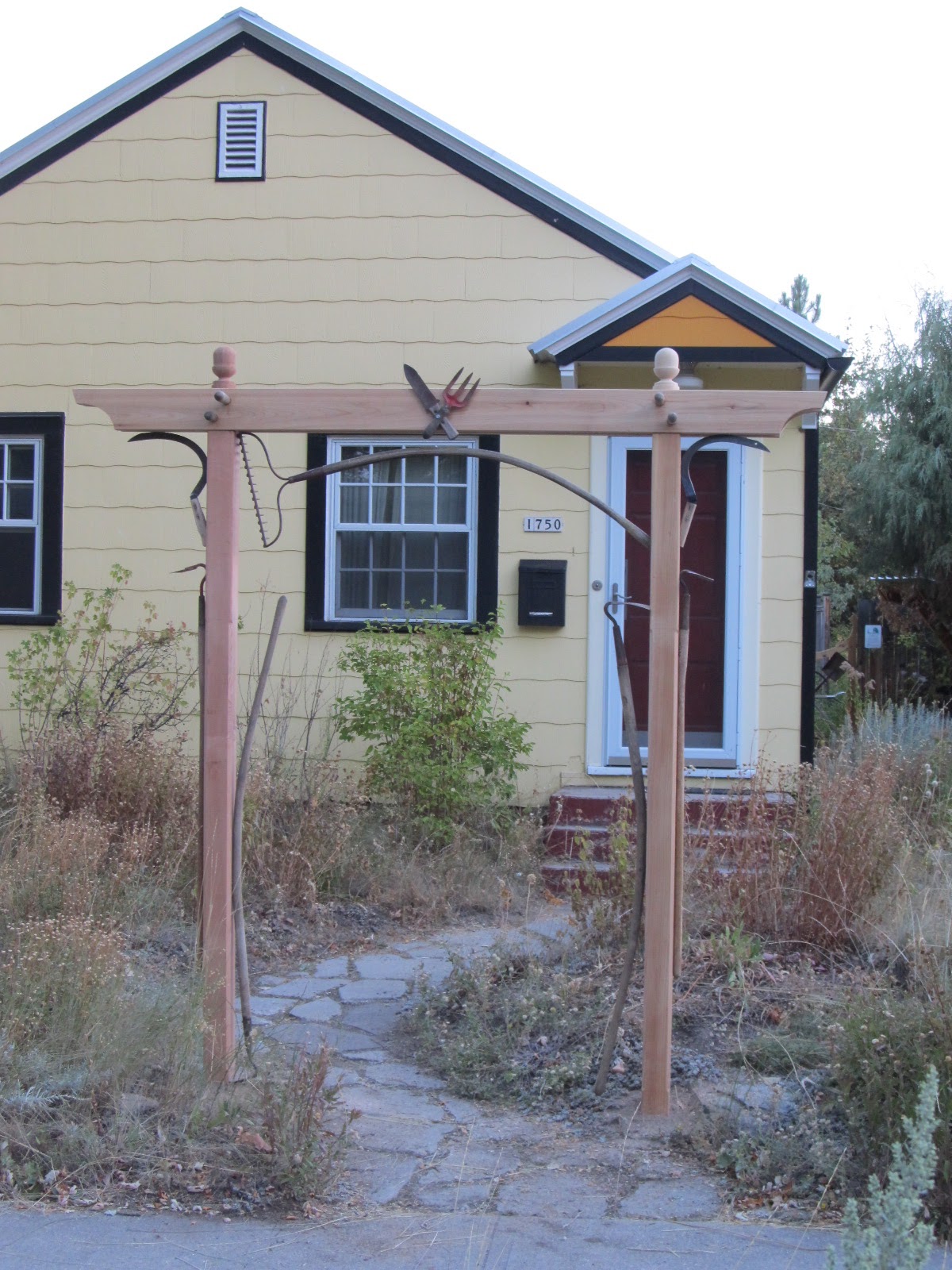 Montana Wildlife Gardener Repurposed Garden Tool Garden Arbor