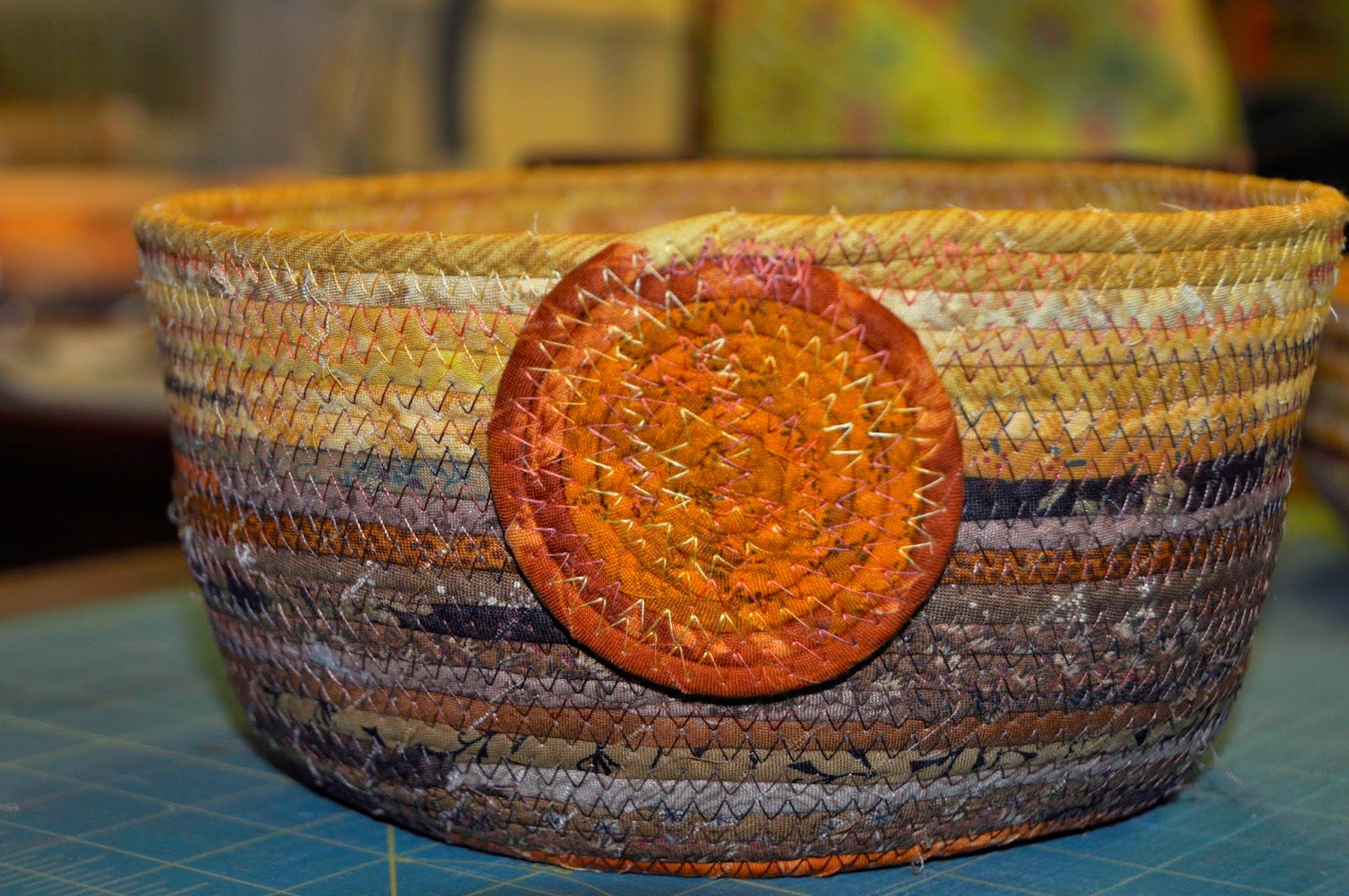 luann kessi: fabric wrapped bowls
