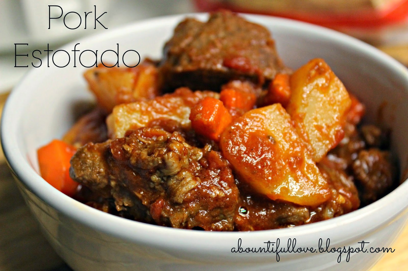 Filipino Picadillo - A Bountiful Love