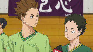 ハイキュー!! アニメ 2期13話 | 角川学園高校 南田大志 浅虫快人 | HAIKYU!! Karasuno vs Kakugawa