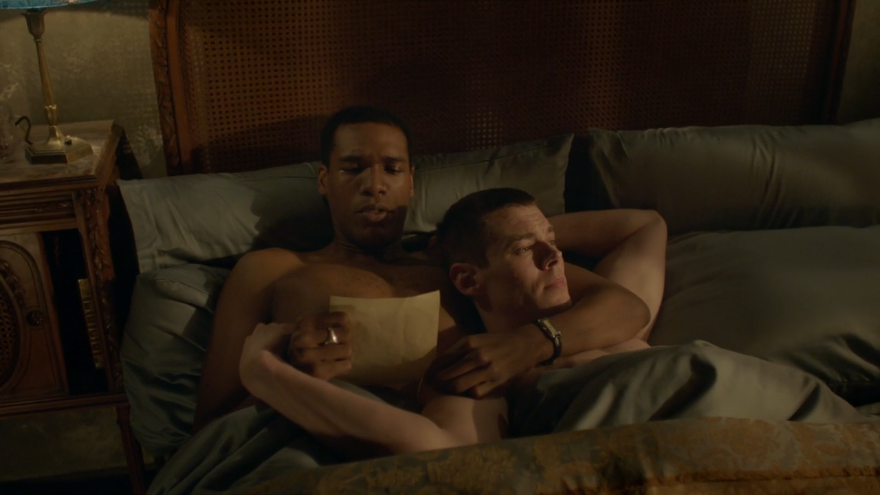 Parker Sawyers (left) and Brian J. Smith (right) .