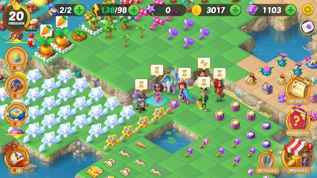 تحميل لعبة EverMerge مهكرة للأندرويد آخر إصدار