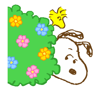 LINE Official Stickers - Super Spring Snoopy Animated ...