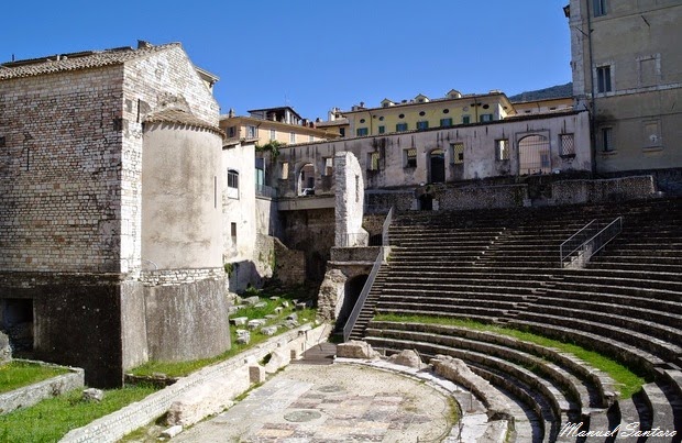 Spoleto, Teatro romano Spoleto, Teatro romano
