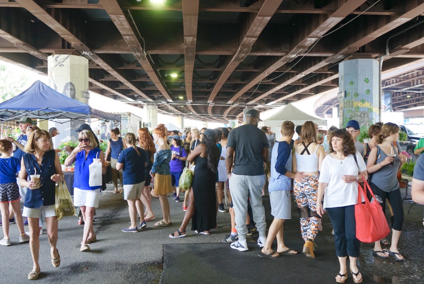 Our Fab Fash Life Sunday at the Farmer's Market with Tillamook!