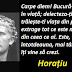 Citatul zilei: 8 decembrie - Horațiu