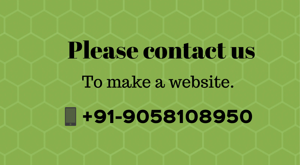 Contact for website 9058108950
