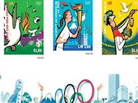 UN and IOC launch stamps.