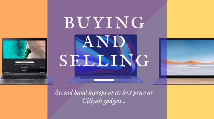 buying and selling of used laptops