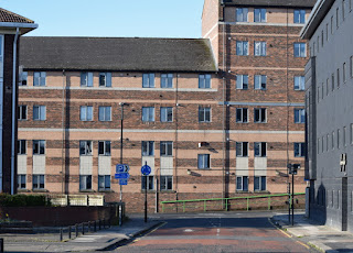 Student accommodation at the southern end of Byron Street