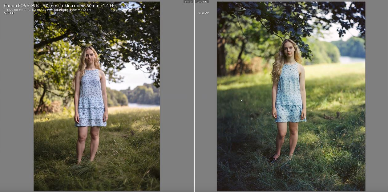 Full Frame Digital vs Large Format Film Camera Canon 5DSR vs 4x5 Film