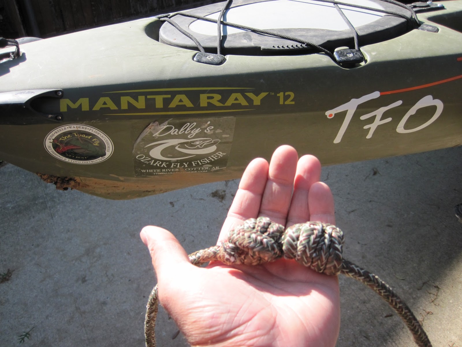 2FlyFish4 Kayak Tie Down Tip