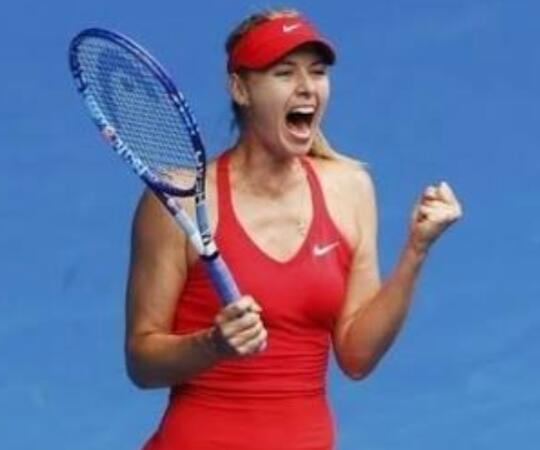 لاعبة التنس ماريا شارابوفا لاعبة التنس ماريا شارابوفا