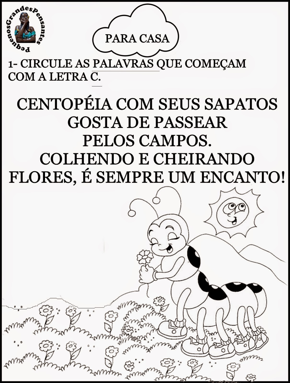 Pequenos Grandes Pensantes.: Desenhos de frutas para imprimir e colorir.