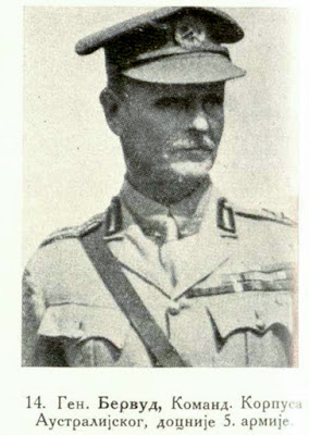 General W. R. Birwood, Comm. of the Austr. Corps, later of the 5th Army