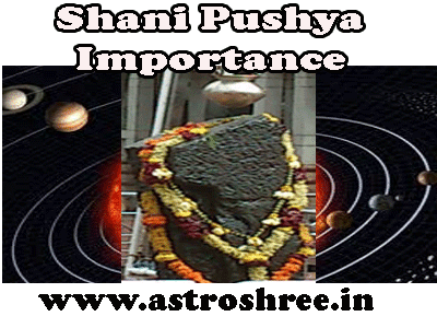 Importance Of Shani Pushya Yoga