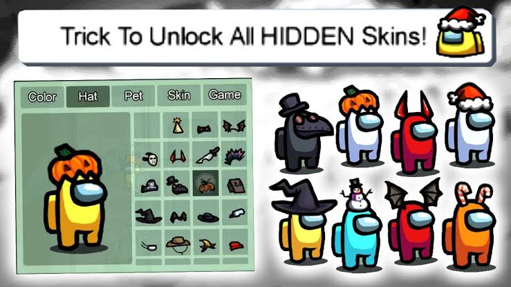 Download Mod Among Us APK Versi Baru 2020.11.17 Unlock All Skins