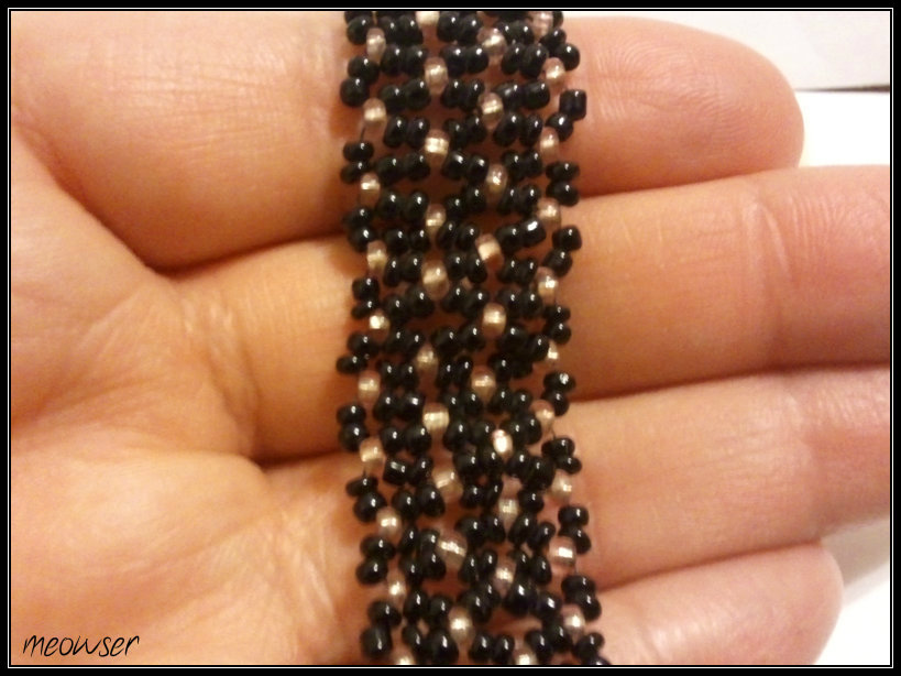 Crystal Creativities - Jewelry, Art, Cats, and Life: Black Netted Bead ...