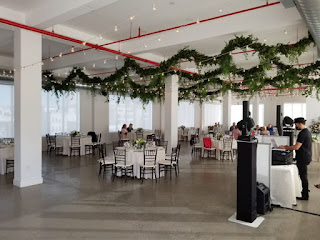The Bordone LIC - String Lights - 3rd Floor Wedding Reception