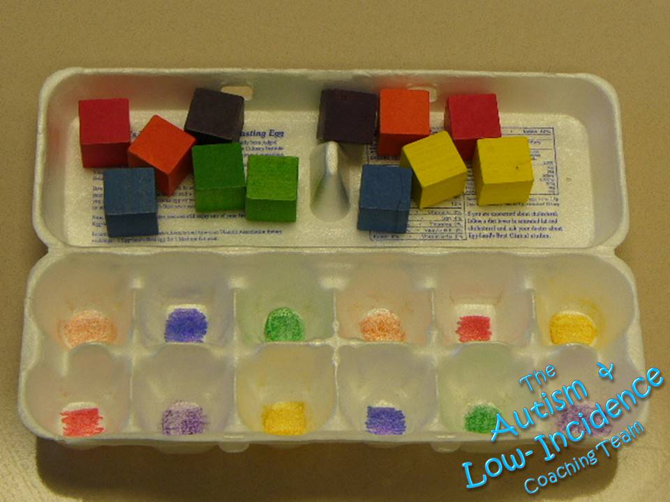 The Autism & Low-Incidence Coaching Team: Taskbox Time: Matching ...