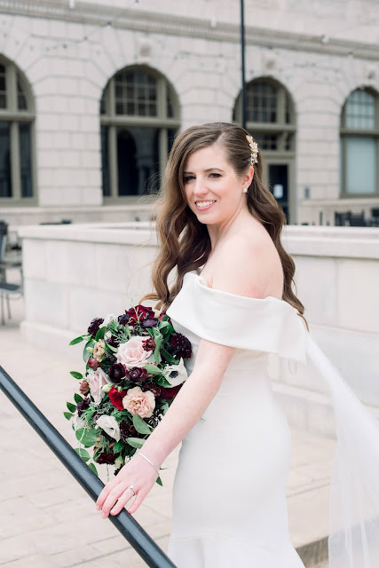 Amanda & George's Outdoor Winter Wedding at The Chase Park Plaza | St. Louis Wedding Photographer & Videographer