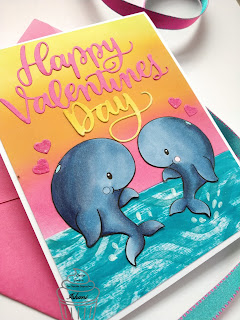 Valentine's day card, Critter card, Love card for valentine's, Quillish