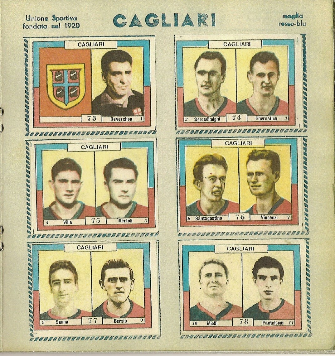 ANOTANDO FÚTBOL * CAGLIARI * PARTE 1