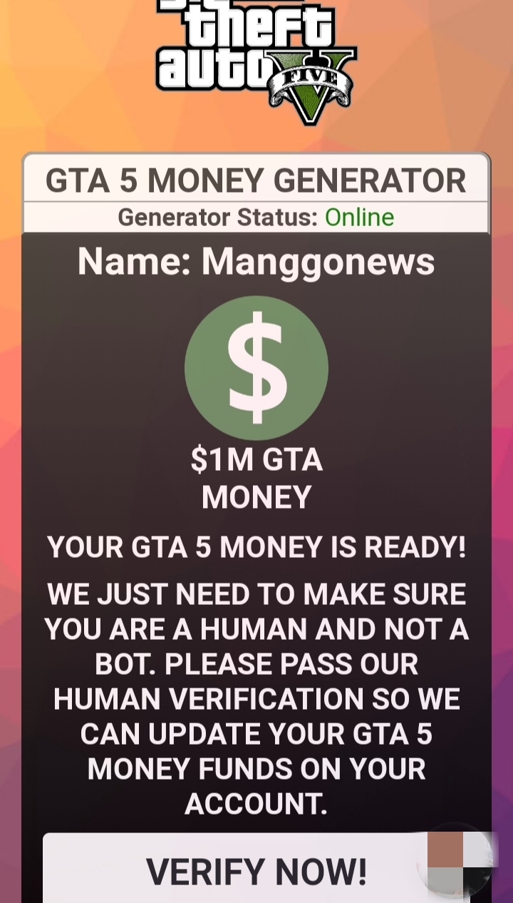 Onlygta5 com How to get Free money GTA 5 From MANGGO NEWS