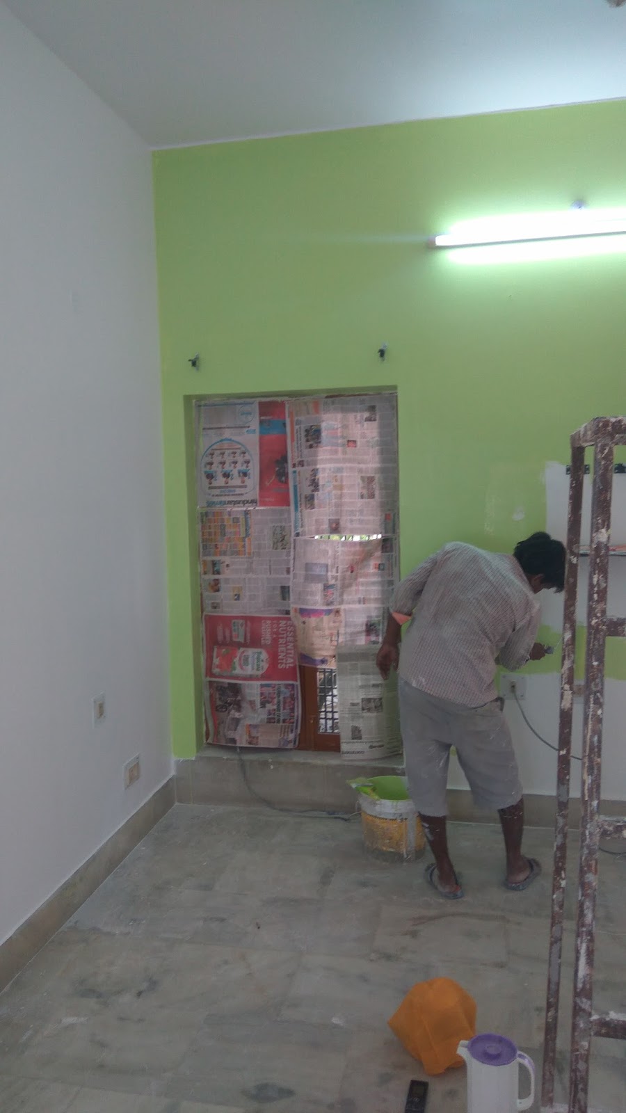 Berger Express Painting Sir looks like green is your favourite Memories