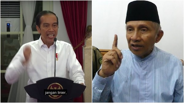 Amien Rais Anggap Kemarahan Jokowi Sandiwara, Merintih Biar Rakyat Percaya