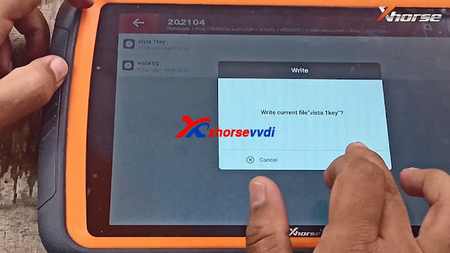 برنامه Xhorse VVDI Keytool Plus و Mini Prog Tata Vista ID46 AKL 