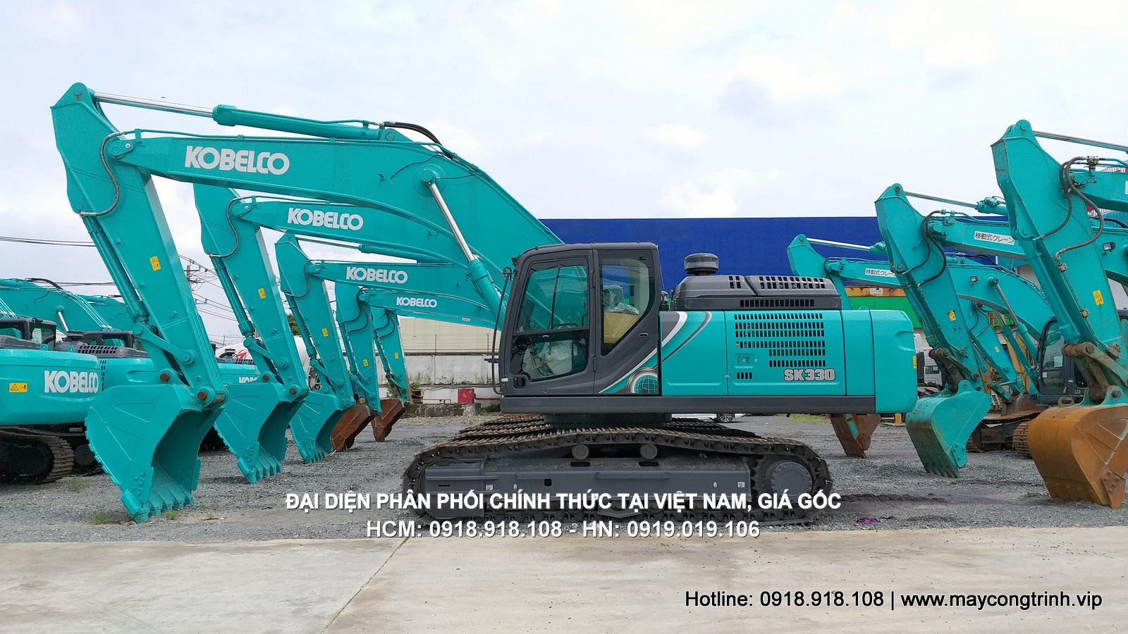 Máy xúc đào Kobelco ( Máy đào, Máy xúc ) sk350lc-10, gầu 1.6 - 1.9 m3