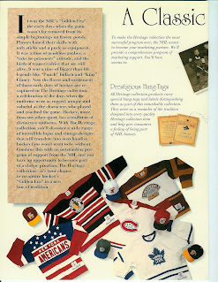 1992-93 NHL Heritage collection catalogue - 2