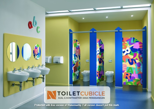 jual toilet cubicle sekolah Kediri