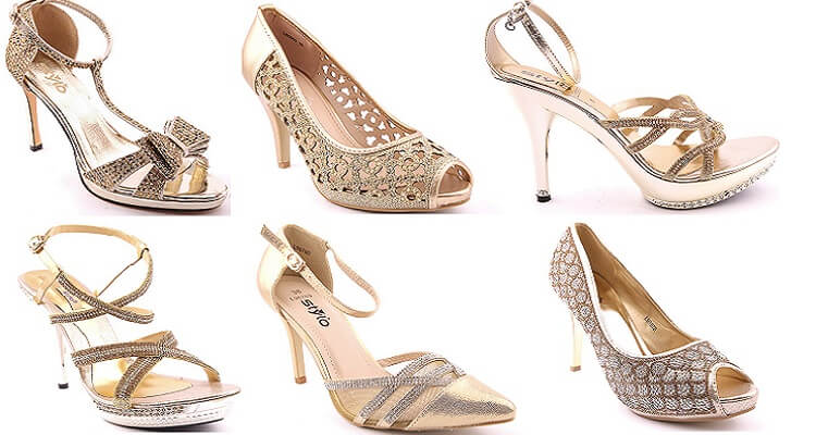 Renowned Pakistani footwear brand Stylo shoes bridal collection