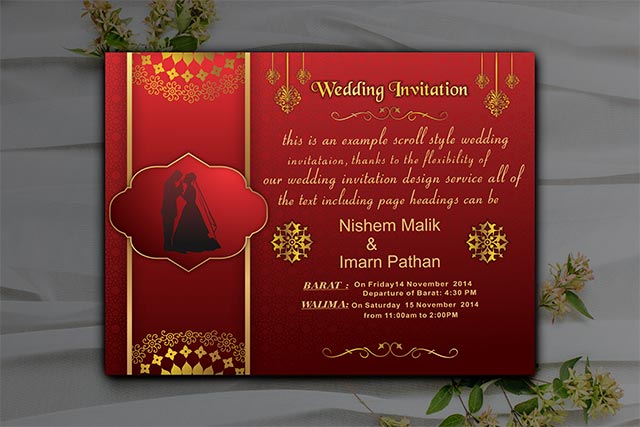 Invitation wedding word templates template microsoft office invite marriage celebrate olive clipart email ms permalink format editable convite customize unbelievable Wedding Card Invitation Template Free Vector Image PSD & Cdr File Download