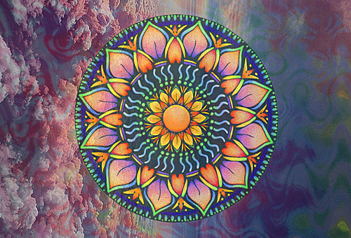 Image result for spinning mandala animation