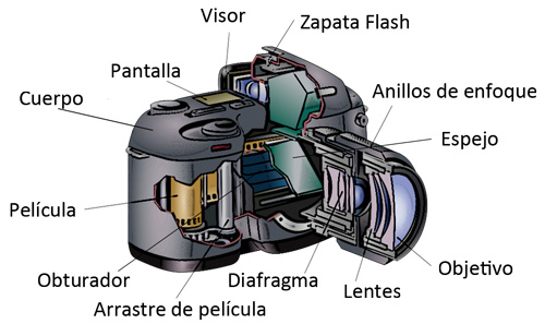 Que Es Y Como Funciona Una Camara Fotografica profedefoto.blogspot.com