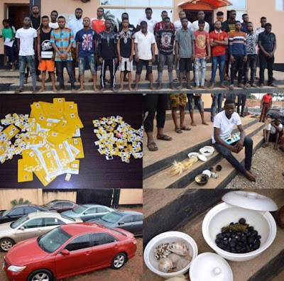EFCC Arrests Students, Recovers Millions After Raiding OOU Hostel EFCC Arrests Students, Recovers Millions After Raiding OOU Hostel