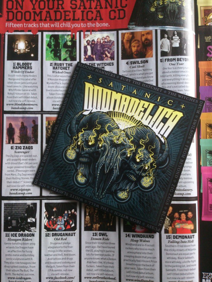 Owl OWL ON SATANIC DOOMADELICA COMP