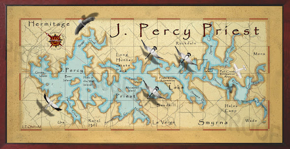 BaitRageous J Percy Priest Lake - Percy%2BPriest%2BLake%2BMap