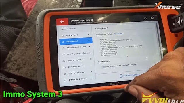 Honda WR-V ID47 Key with Xhorse Key Tool Plus 6