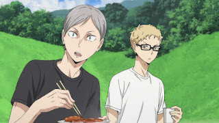 ハイキュー!! アニメ 2期11話 | 月島蛍ツッキー 灰羽リエーフ | HAIKYU!! 東京合宿 焼肉 バーベキュー