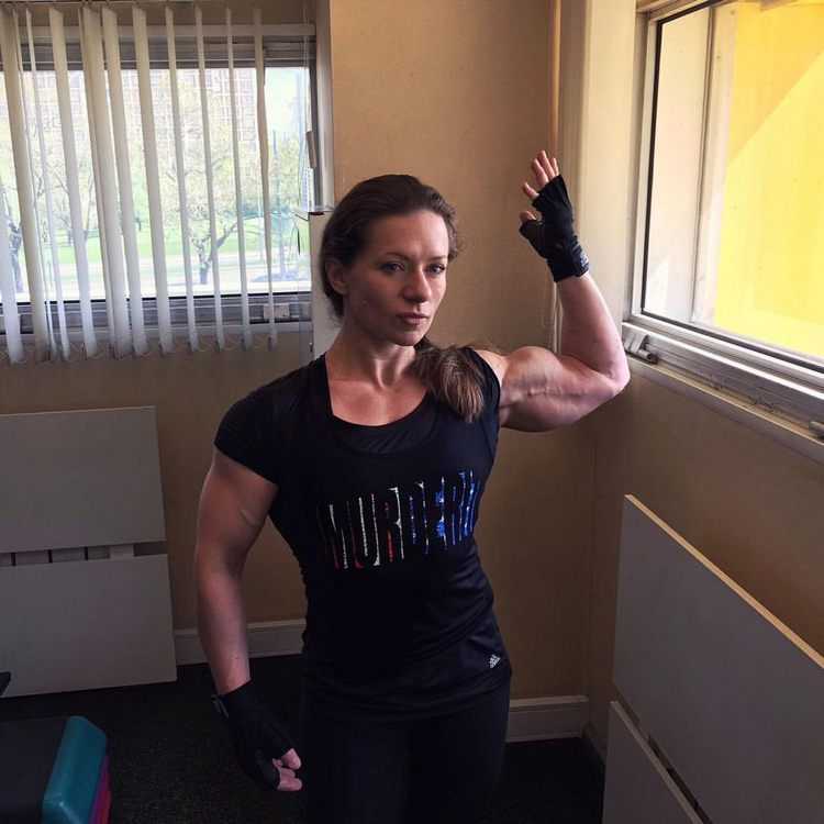 IFBB Women's Physique Pro Olga Belyakova Strong Girl Abs