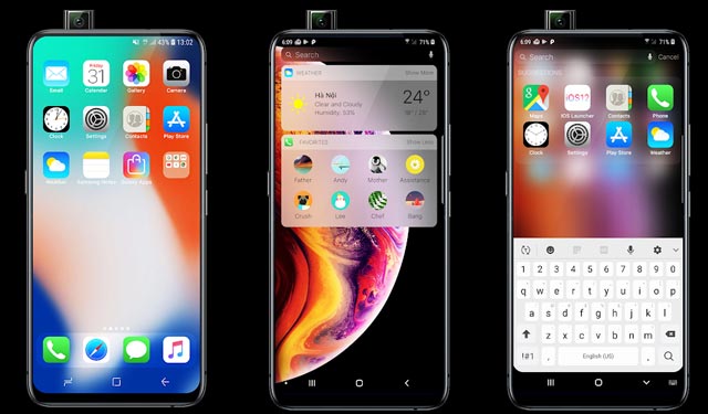 Launcher iOS 13 Aplikasi Launcher iPhone