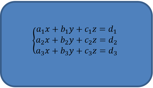 Yang merupakan bentuk persamaan linear tiga variabel adalah
