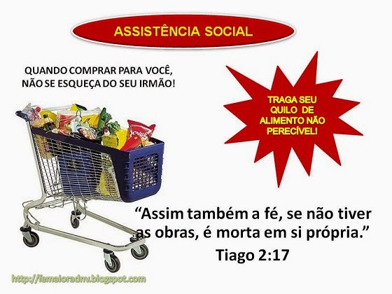 Traga seu quilo à sua Igreja!