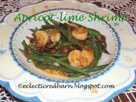 Eclectic Red Barn: Apricot-lime Shrimp