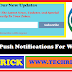 Free Web Push Notifications For Wordpress